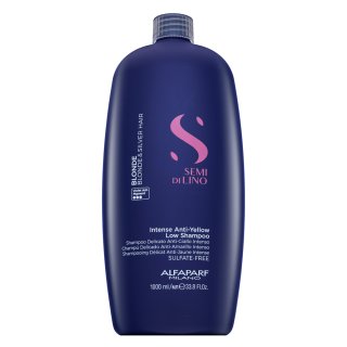 Фото - Шампунь Alfaparf Milano  Milano Semi Di Lino Blonde Intense Anti-Yellow Low Shampoo szampon neutralizujący do włosów blond 1 