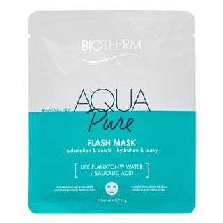 Biotherm Aqua Pure Flash Mask maseczka oczyszczająca o działaniu nawilżającym 31 g