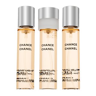 Chanel Chance - Refill woda toaletowa dla kobiet 3 x 20 ml