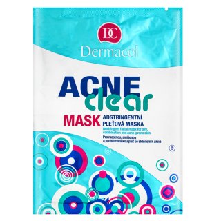 Dermacol ACNEclear odżywcza maska Adstringent Facial Mask 2 x 8 g