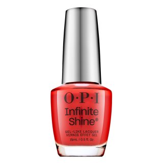 OPI Infinite Shine Gel-Like Lacquer lakier do paznokci z żelowym efektem Knock 'Em Red 15 ml